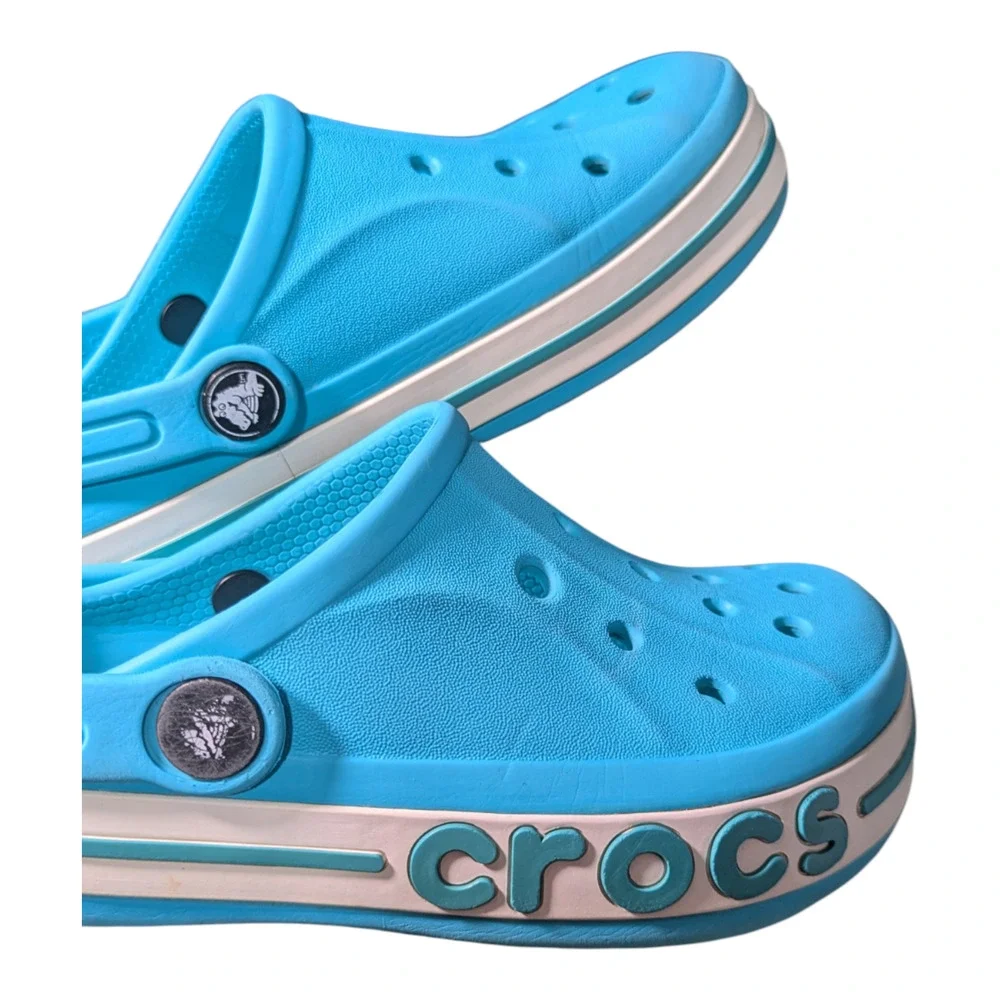 Crocs Kids Shoes Teal Size 13